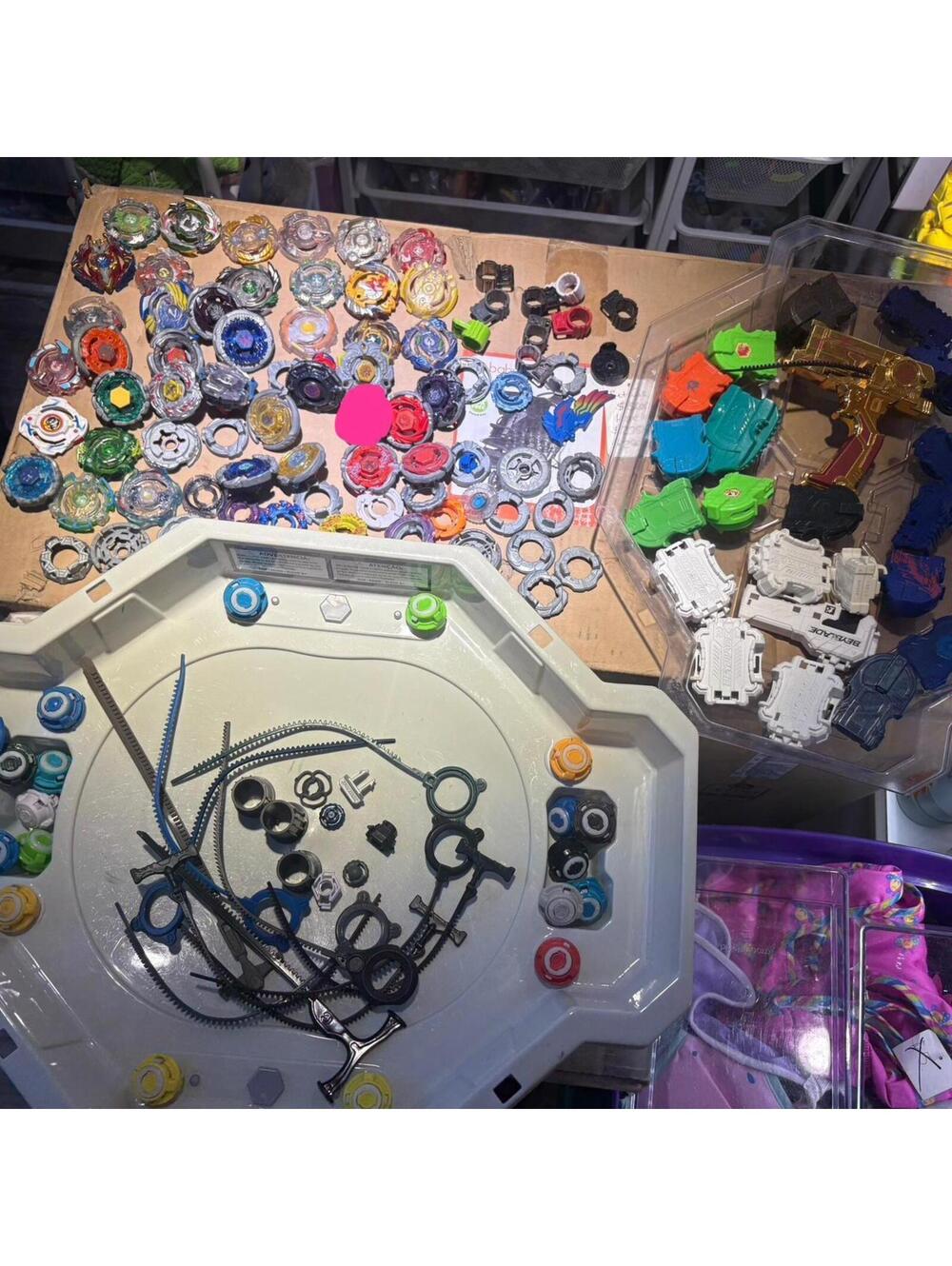 Huge lot of beyblades
